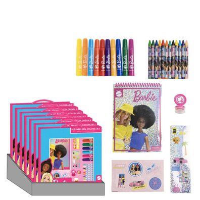 Barbie Kreativset zum Ausmalen – Schreibwaren für Schule & Freizeit