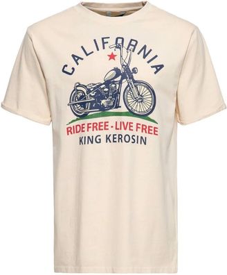 King Kerosin T-Shirt Enzym Acidwash "California" KKI41060