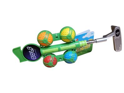 Kinder Golfspiel mit bällen