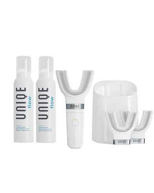 UNIQE One Starter-Set Schallzahnbérste kabelgebunden mit 3 Mundstécken