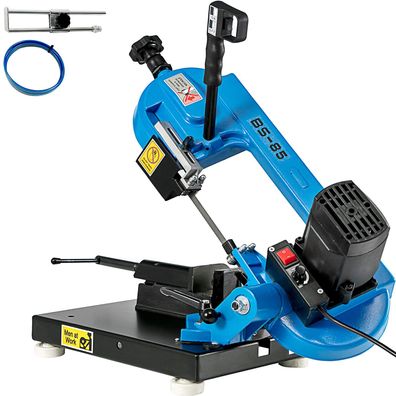 VEVOR Metallbandsäge BS-85 1000W Tischbandsäge fér Metall Holz