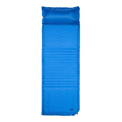 NILS CAMP Selbstaufblasmatte Blau 190 × 63 × 3,8 cm Outdoor Schlafmatte