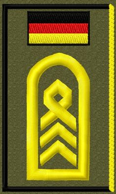 Bundeswehr Rangabzeichen Stabs-, Oberstabsbootsmann, Spieß Marine