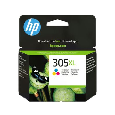 HP Original 305XL Druckerpatrone - cyan, magenta, gelb (3YM63AE)