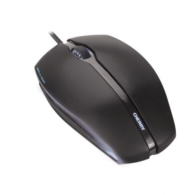 CHERRY GENTIX Illuminated optische Maus kabelgebunden (USB, schwarz)