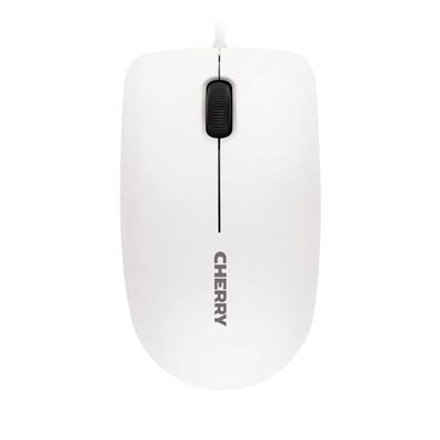 CHERRY MC 1000 kabelgebundene Maus, weiß-schwarz