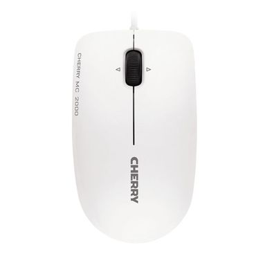 CHERRY MC 2000 kabelgebundene Maus, weiß-schwarz