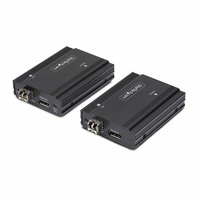 StarTech DisplayPort KVM Extender über Glasfaser, 4K60Hz, 300m - Video/Audio/USB-Verl