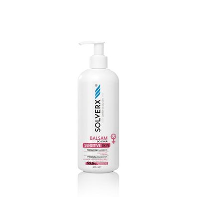 Solverx Sensitive Haut Body Lotion 400ml - Pumpe
