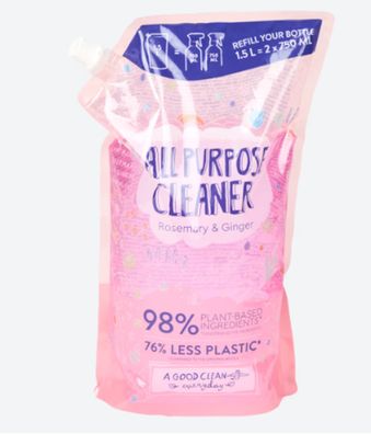 A Good Clean Allesreiniger Nachfüllpack - Rosmarin & Ingwer -1.5L