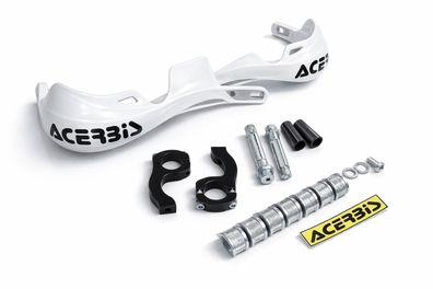 Handprotektoren Rally Pro Anbauteile Handschutz Handschützer handguards weiß