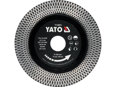 Diamant-Trennscheibe für Keramik 125 x 22,2 mm