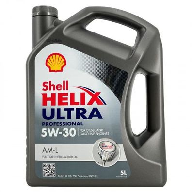 Shell Helix Ultra Professional AM-L 5W-30 5 Liter
