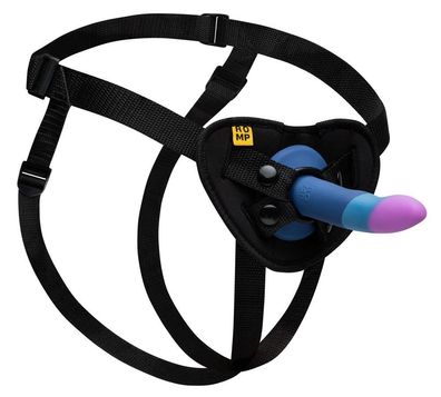 Strap-on-Set mit Dildo & Umschnallgurt Silikon für Frauen
