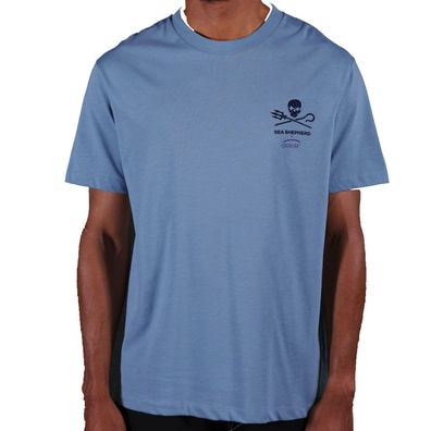 OXBOW T-Shirt Seashepherd Fish stone blue