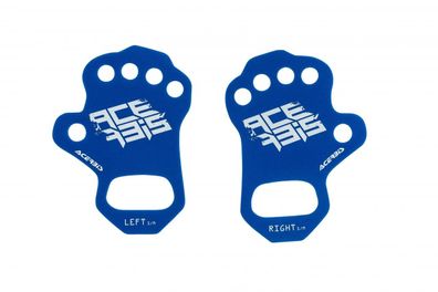 Handfl?chenschutz S/M Handschuhe palm protector Enduro Cross Mx Mtb Offroad blau