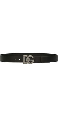 Dolce&Gabbana Ledergürtel Schwarz Herren