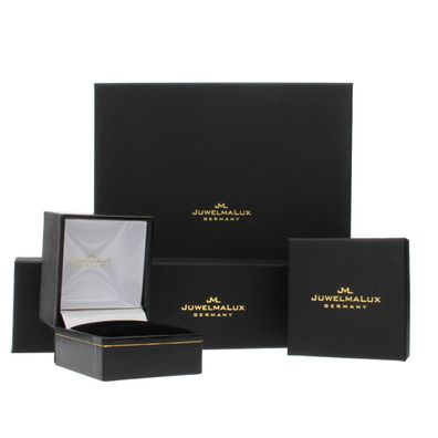 JuwelmaLux Taufring 333er 8 Karat mit Schutzengel und Rubin JL16-02-0118