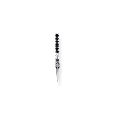 Thomas Sabo - CR725-643-11 - Einzel-Creole - Unisex - 925er Silber geschwärzt