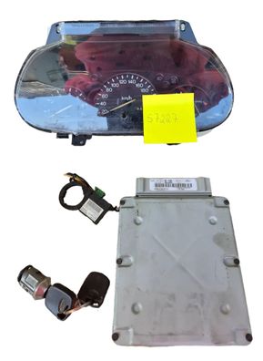 Ford Fiesta 1998 Benzin Motorsteuergerät -modul 98FB12A650PA 55kW TSL8261
