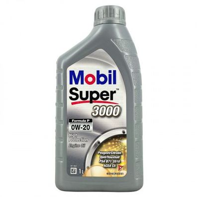 Mobil Super 3000 Formula P 0W-20 1 Liter