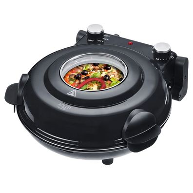 Pizzaofen AD 6314 ADLER 400 Grad Keramikstein Express-Pizzabacken