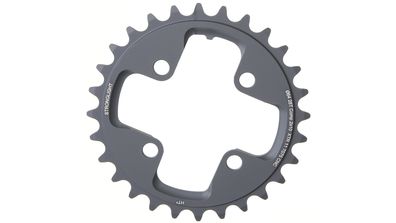 Stronglight MTB-Kettenblatt "HT3" Mod. 17 4-Arm, f 28 Zähne, inne