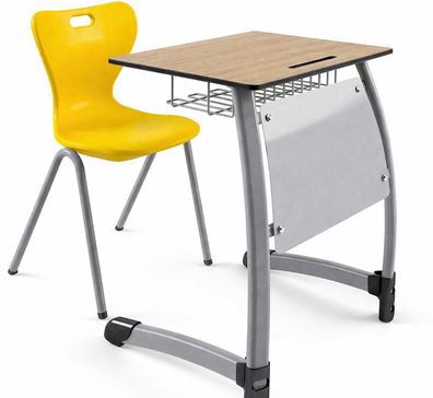 Schulmöbel Komplettset mit praktischem Tisch und bequemem Stuhl