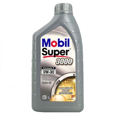 Mobil Super 3000 Formula P 0W-30 1 Liter