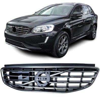 Kühlergrill Schwarz Chrom passend für Volvo XC60 I Facelift 2013-2017