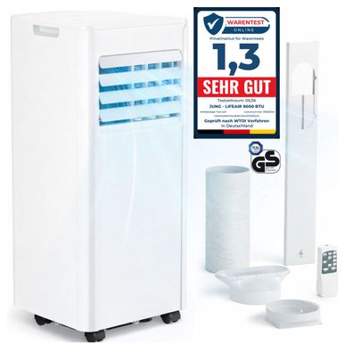 B-Ware JUNG AIR TV04 mobiles Klimagerät FB 2,6KW 9000BTU Klimaanlage Klima mobil