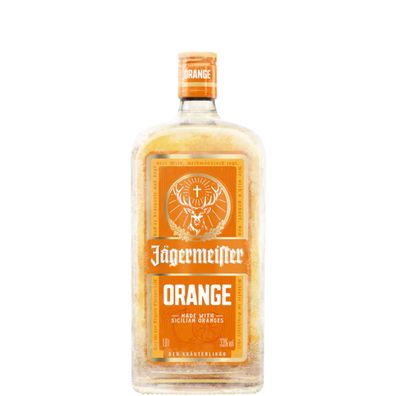 Jägermeister Orange 1L -Fruchtiger Kräuterlikör mit sizilianischer Orange (33