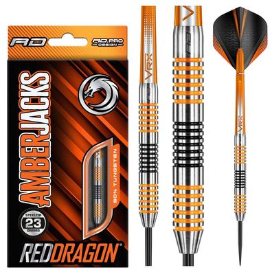 Red Dragon Darts Amberjack 4, Steeldart, 23g, Tungsten