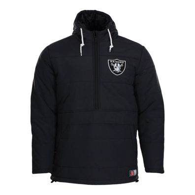Majestic NFL Football Oakland Raiders Juupa Padded Herren Winter Jacke MOR3460DB