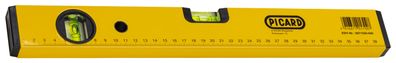 PICARD Wasserwaage 80 cm aus Leichtmetall pulverbeschichtet Nr. 71550