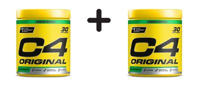 2 x Cellucor C4 Original (30 serv) Green Apple