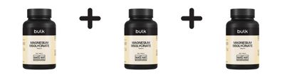 3 x Bulk Magnesium Bisglycinate (180 Tabs)