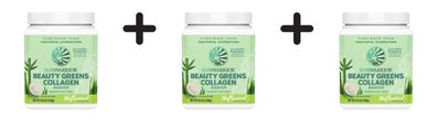 3 x Sunwarrior Beauty Greens Collagen Booster (300g)