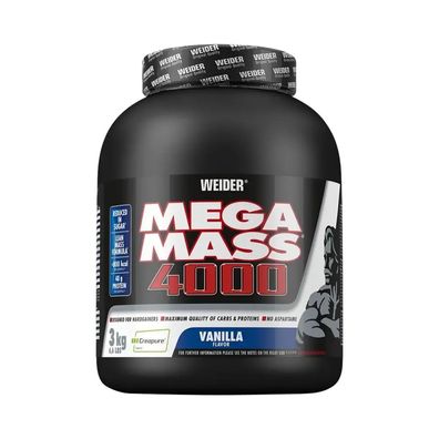 Weider Mega Mass 4000 (3000g) Vanilla