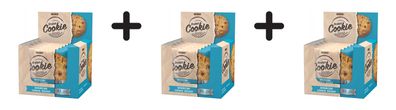 3 x Weider Protein Cookies (12x90g) American Cookie Dough