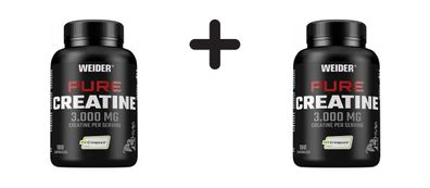 2 x Weider Pure Creatine Capsules (100)