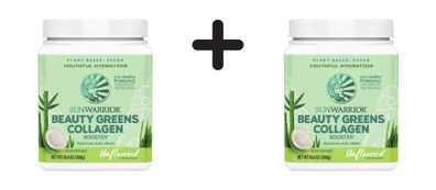 2 x Sunwarrior Beauty Greens Collagen Booster (300g)