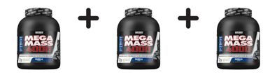 3 x Weider Mega Mass 4000 (3000g) Vanilla