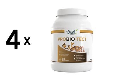 4 x Zec+ Health+ Probio Tect (480g)