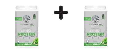 2 x Sunwarrior Active Protein Organic - (884g)