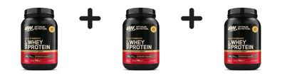 3 x Optimum Nutrition 100% Whey Gold Standard (768g) Extreme Milk Chocolate