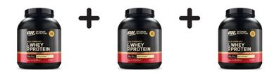3 x Optimum Nutrition 100% Whey Gold Standard (2000g) Vanilla Ice Cream