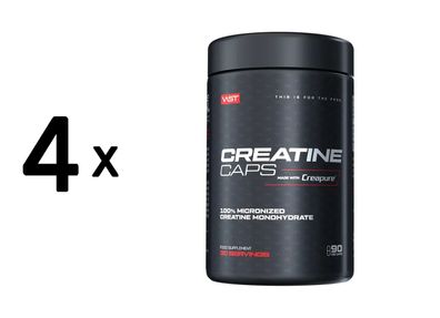 4 x VAST Creatine Creapure Caps (90 vCaps)