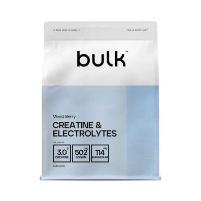 Bulk Creatine and Electrolytes (312g) Mixed Berry