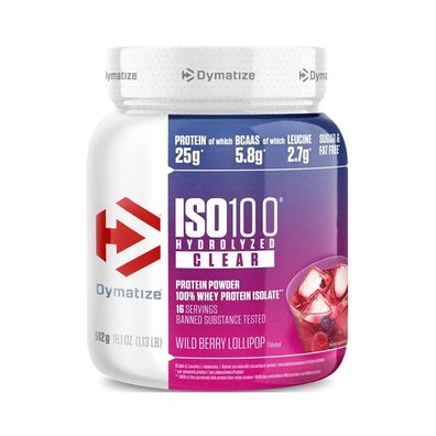 Dymatize ISO 100 Clear (512g) Wild Berry Lollipop